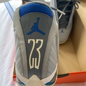 Air Jordan 14 XIV Retro Wolf Grey 487471-004